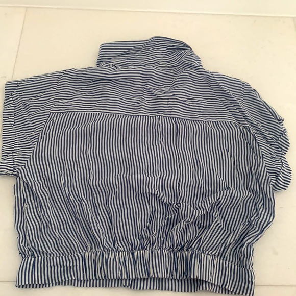 PISTOLA STRIPED BUTTON UP TOP - Picture 2 of 2